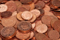 A pile of coins