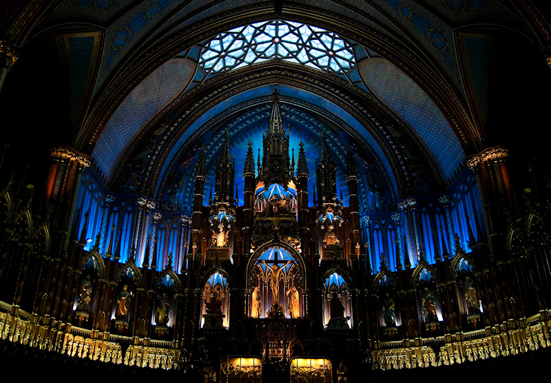 Basilique Notre-Dame de Montr&eacute;al