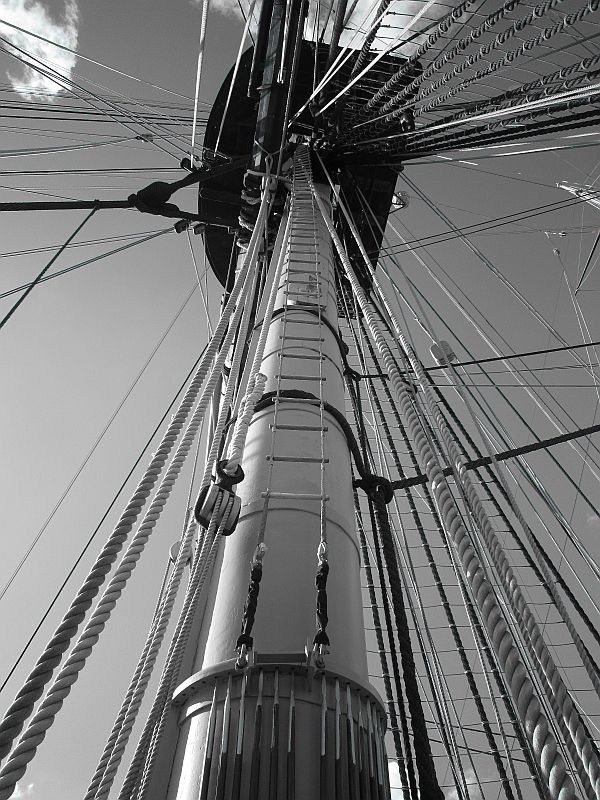 Up the crows nest