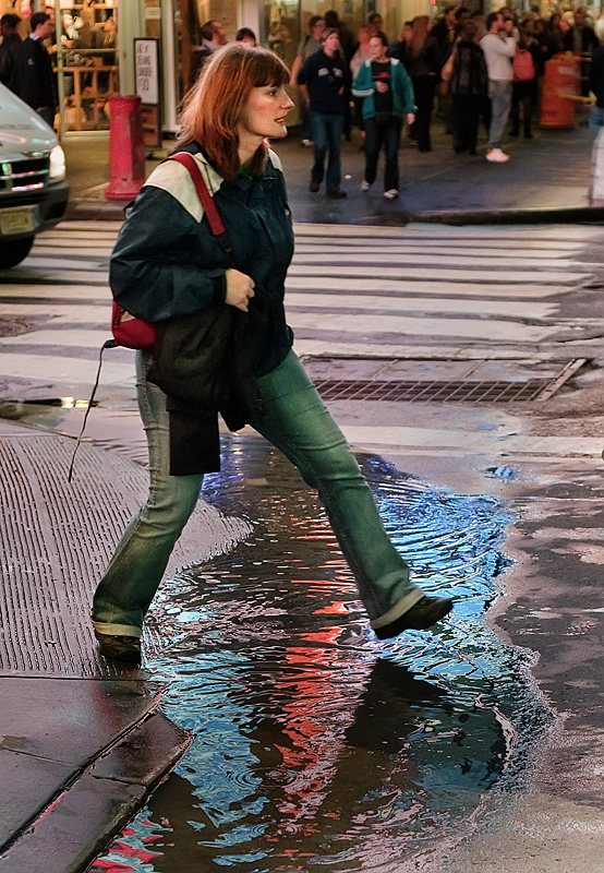 Times Square Puddle