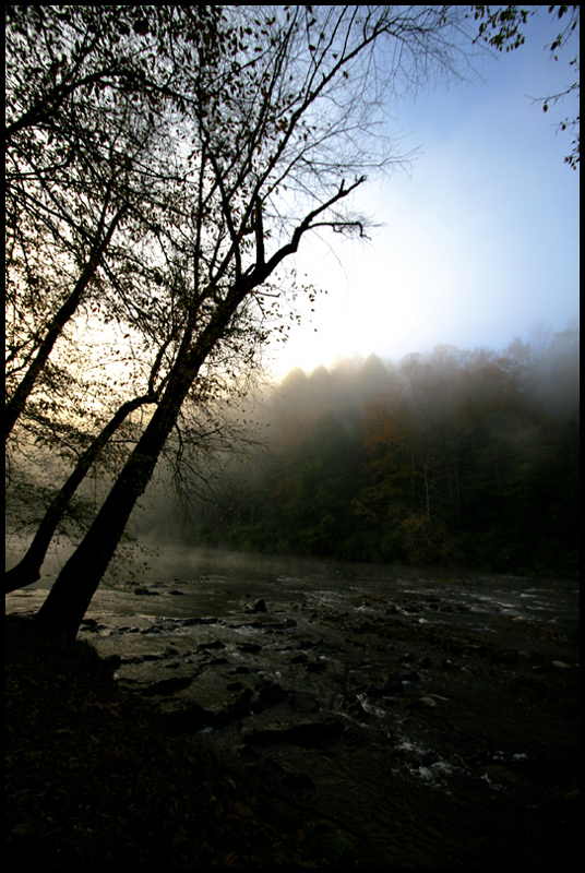 Coosawattee River, Halloween Morning