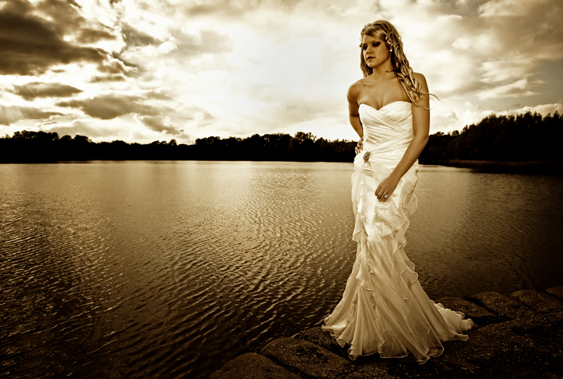 Phil's Flashy Bride!