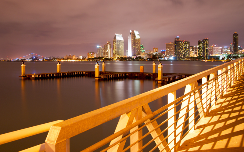 Footbridge to the Docks