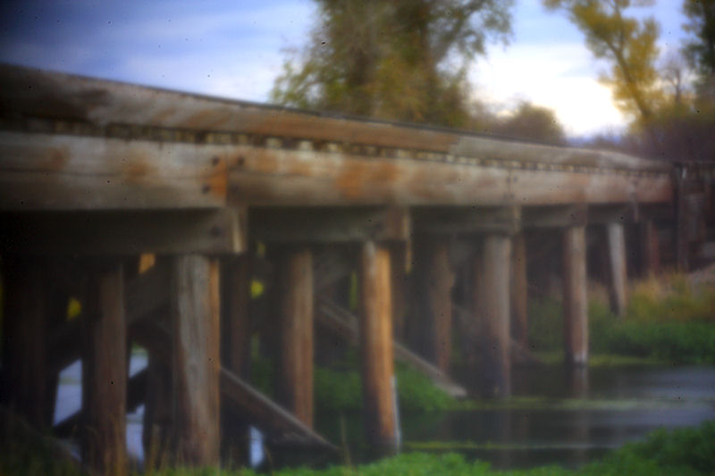 Old railroad bridge