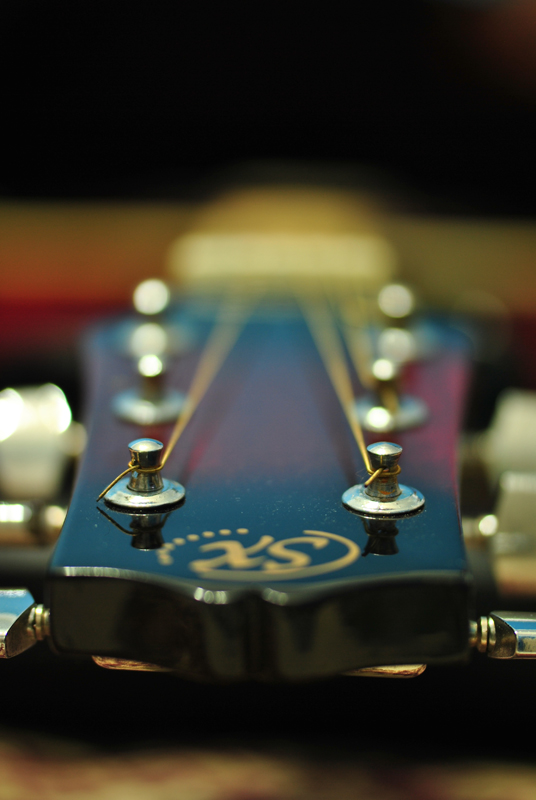 Guitar sound waves