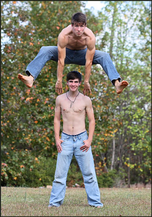 Stand.  Jump.