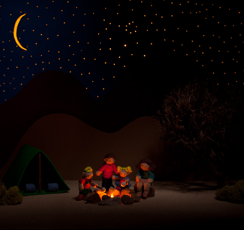 family camp out