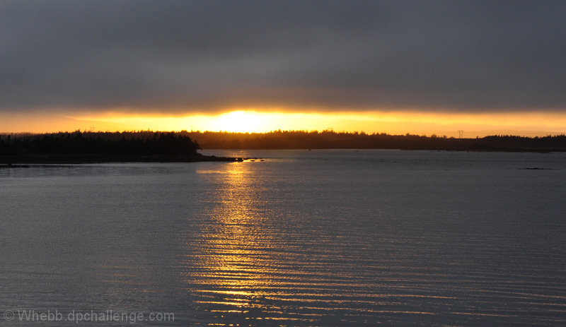 Sunset near Creston South