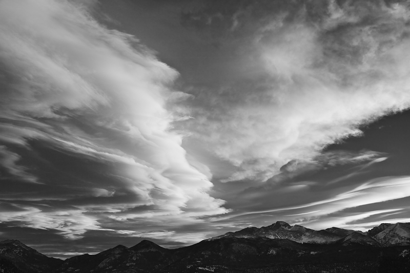 Lee Wave Turbulence, altocumulus standing lenticularis