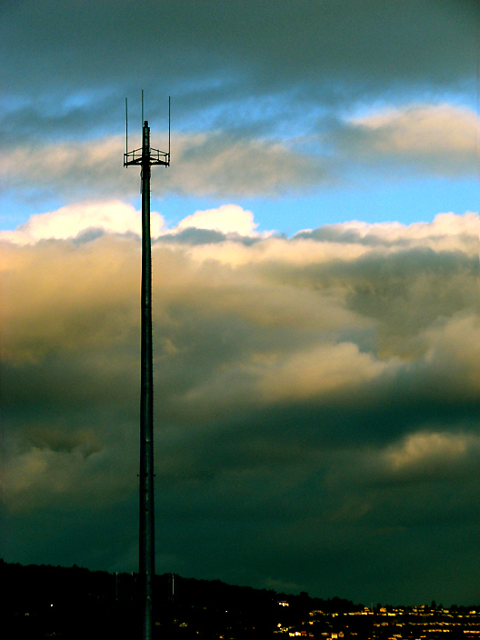 Mast Clouds at Sunset