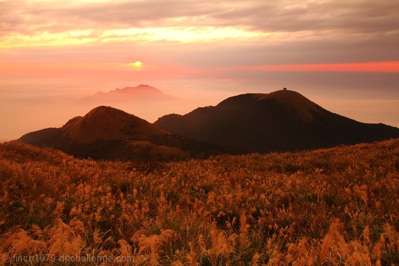 Sunset at Mt. Datun