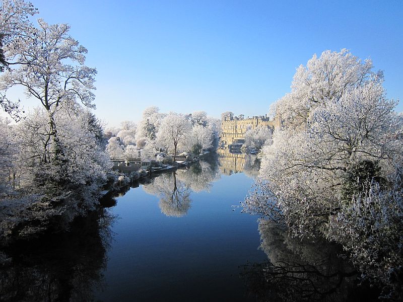 Warwick Castle in Winter