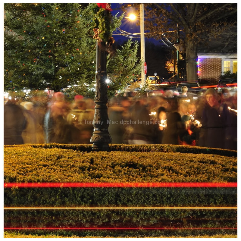 Waiting for the Chirstmas lights