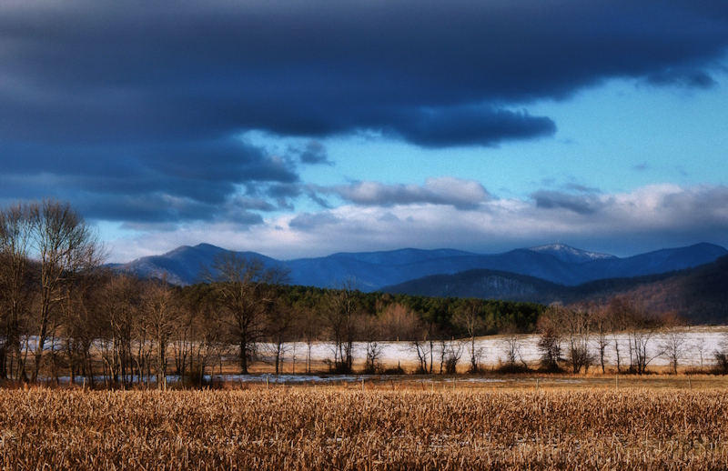 Corn Field to Snowy Mountaintop