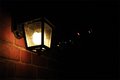Blowing bubbles at the light