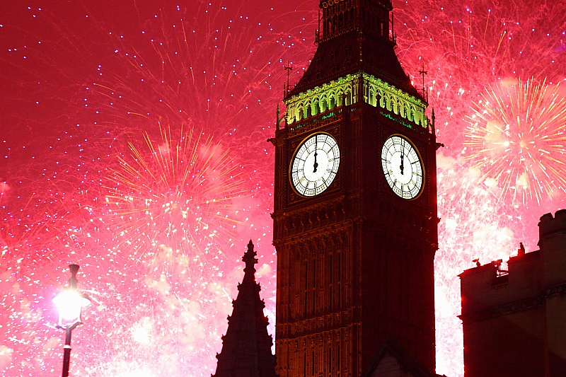 Midnight at Big Ben