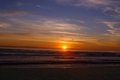 Sunset on Huntington Beach