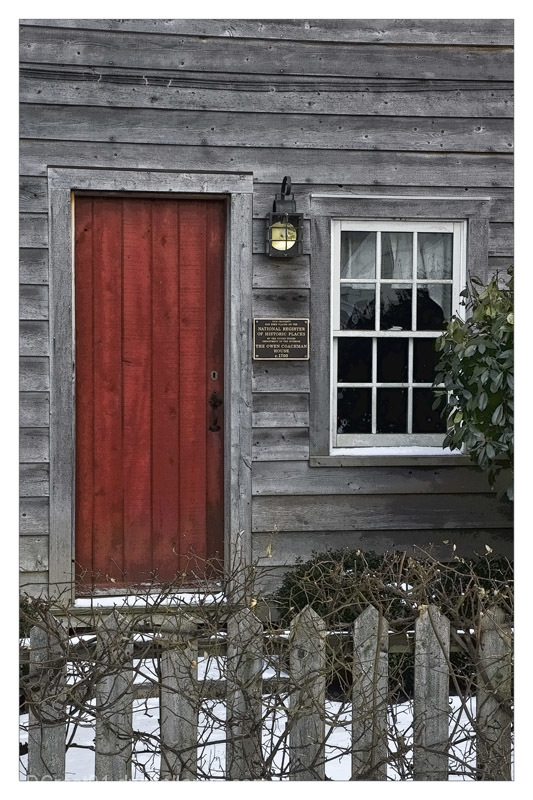 National Register of Historic Places - The Owen Coachman House - c. 1700