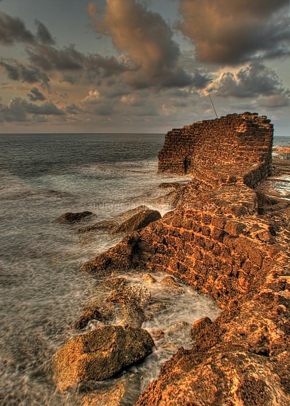 Remains of the Crusaders Harbour