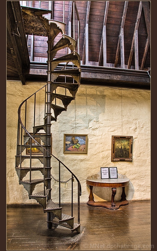 Spiral Staircase from the Bijou Theatre, 1876