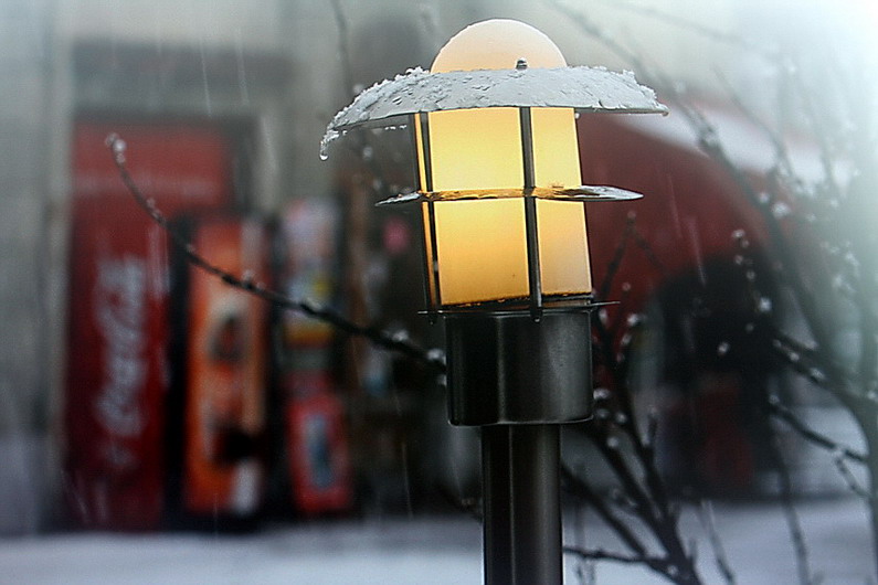 Street Lamp in Winter