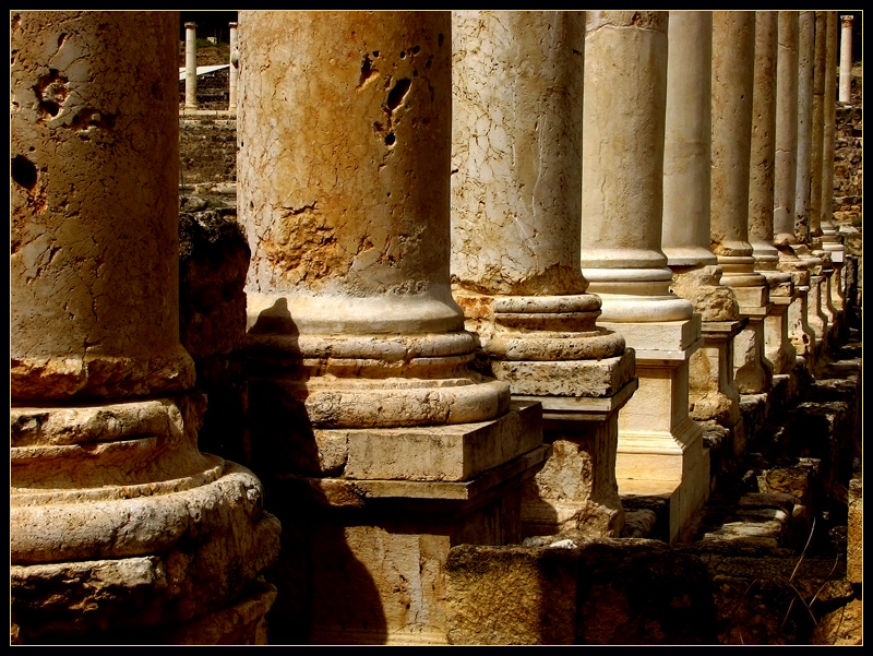 stood of old those pillars high 