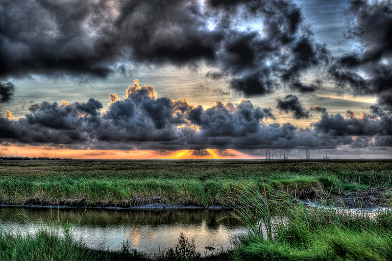 Dawn on the Texas Gulf Coast