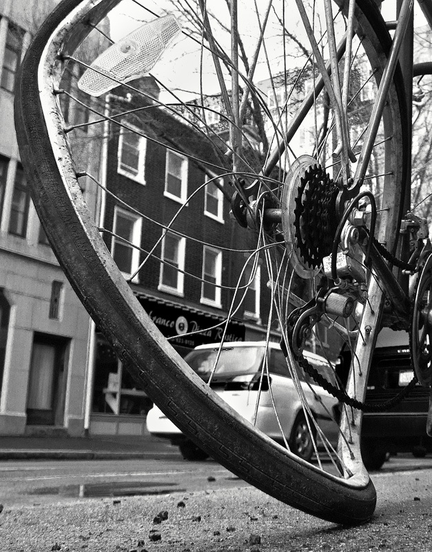 Crooked-wheel-view to 11th Street