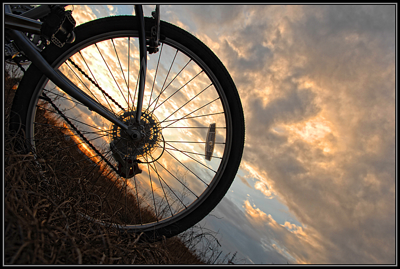 Wheel......And Sunset