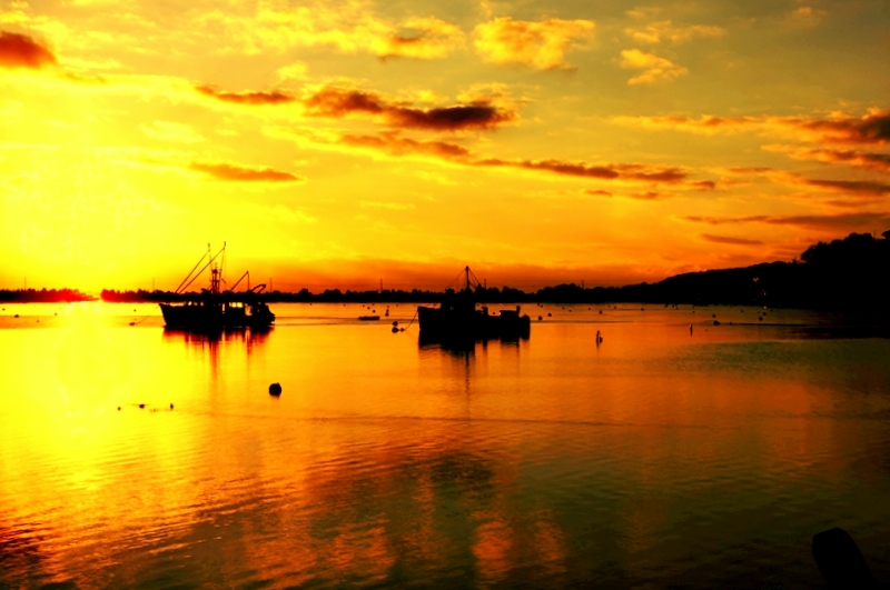 Sunrise at Stage Harbor