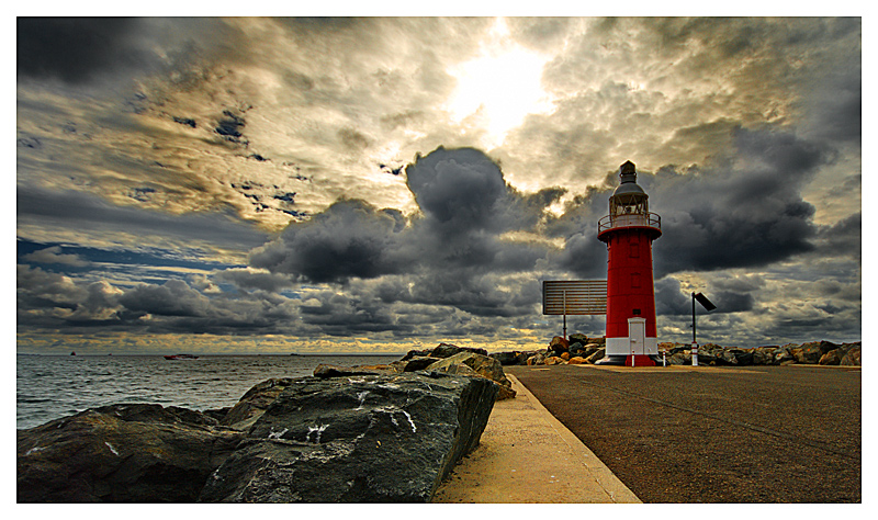 Standing Guard at North Mole