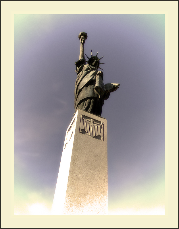 Looking up to Liberty
