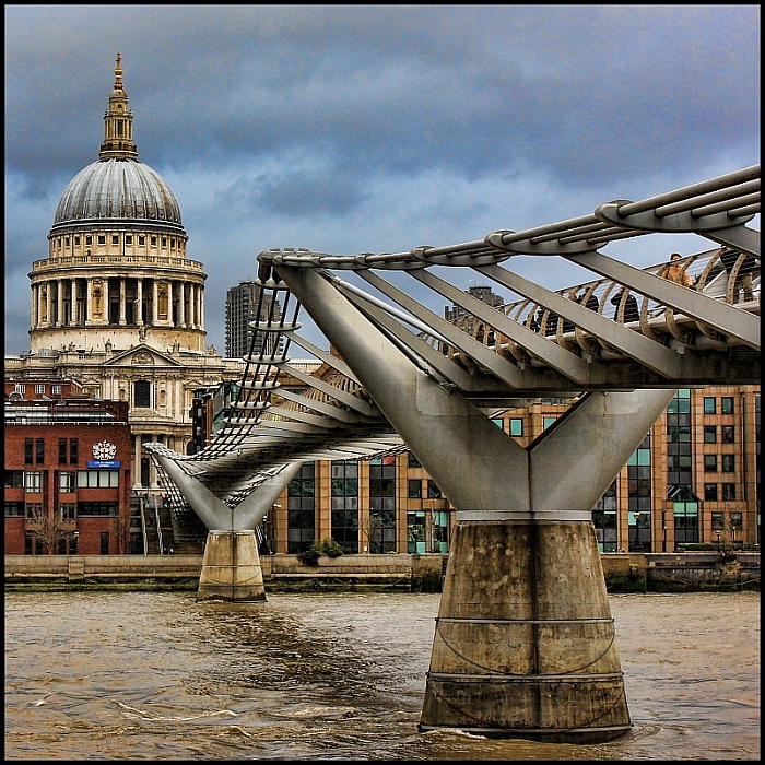 From Millenium Bridge to St Pauls