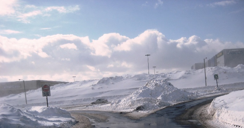 Yes, there is a road in  front