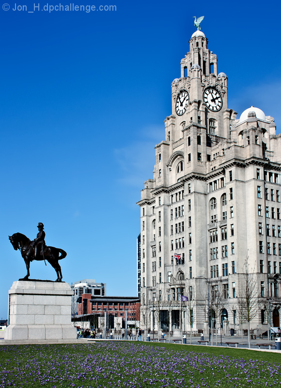 Half of the Liver Buildings.