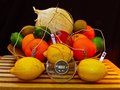 Still Life with Three Lemon Cell Batteries (Powering DPC Countdown Timer)