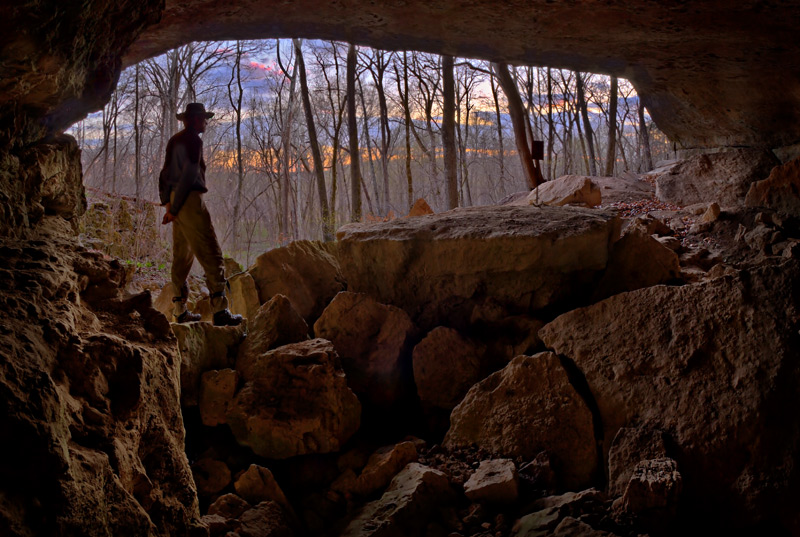 Mud-River Cave