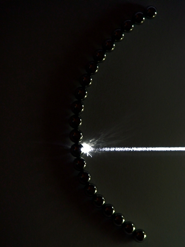 Collision of Light and Magnets