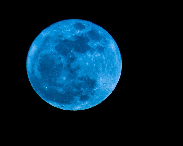 Once in a blue moon