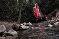 Flowing