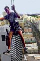 A friendly wave from a Window Washer 380 feet above the ground