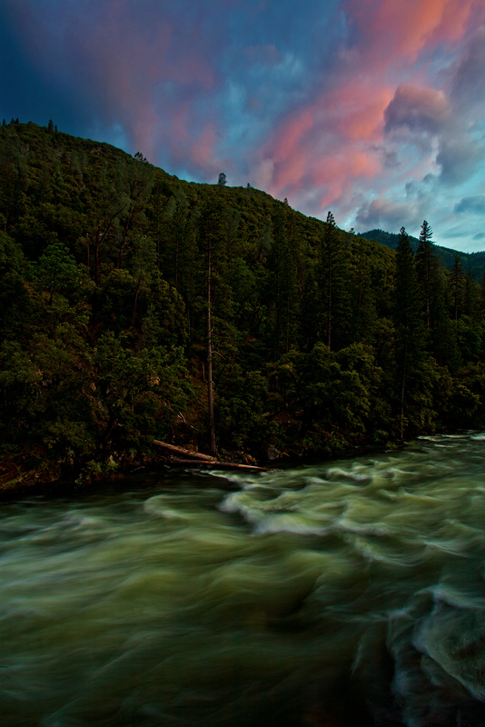 Spring Flood, Merced River, Sunset