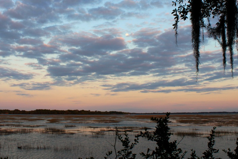 Beaufort Sunset looking away,