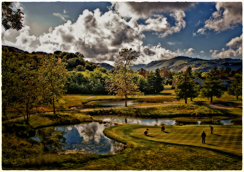 Evening Light on the 2nd Green