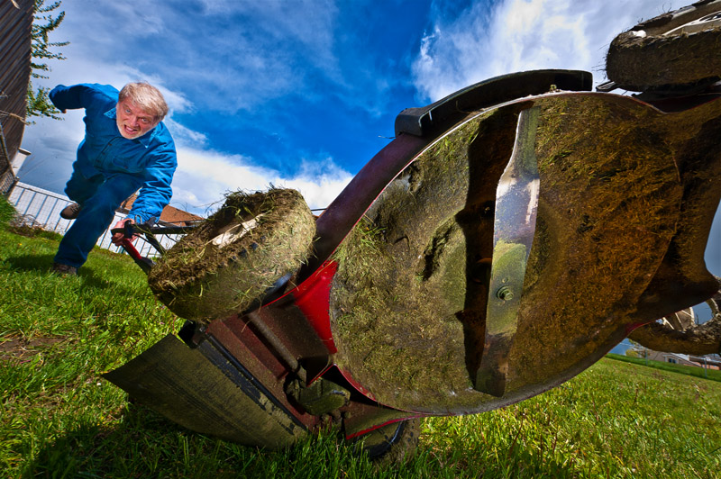 Runaway Mower