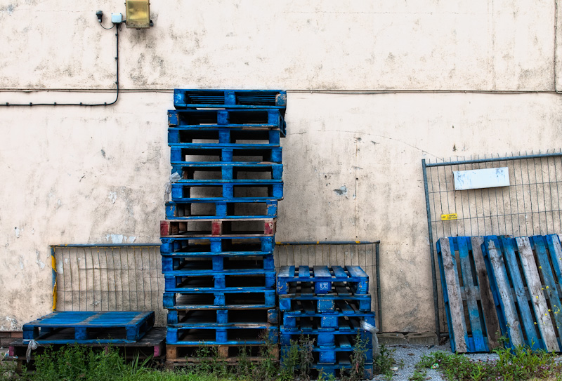 Blue Pallets