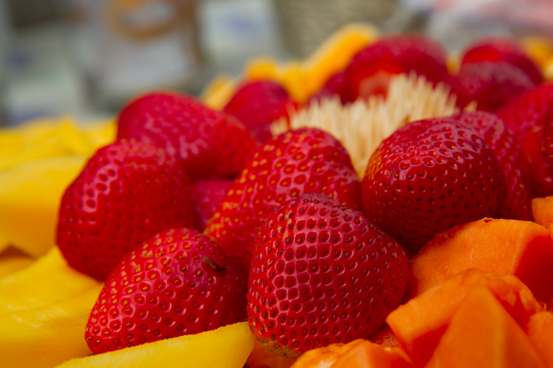 June... Time for fresh fruit.