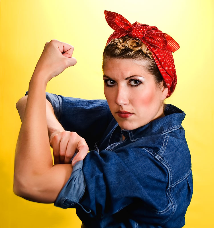 Rosie The Riveter by sjhuls - DPChallenge