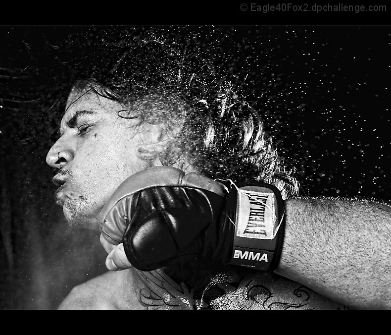 That is one mean right hook!