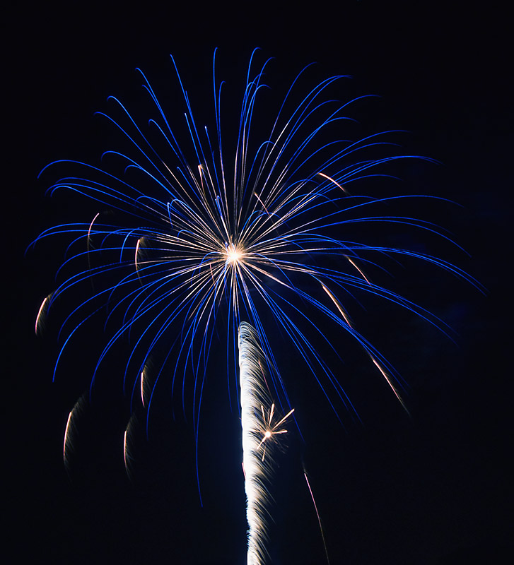 ... the bombs bursting in air
